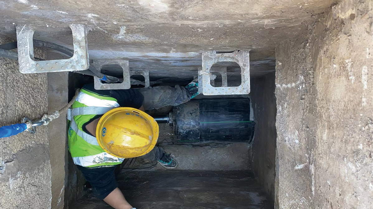 乌拉特后HDPE短管内衬法